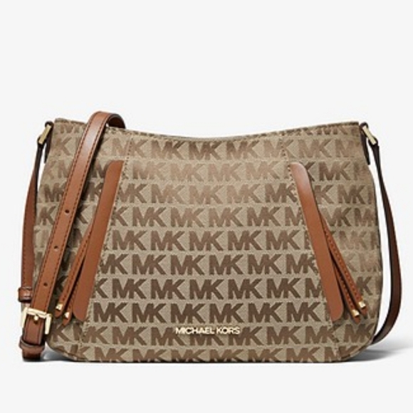MICHAEL Michael Kors Bags Nwt Michael Kors Logo Jacquard Messenger